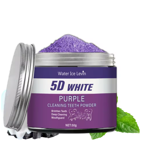 50g Purple Teeth Cleaning & Whitening Powder