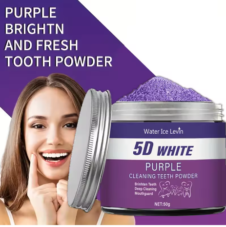 50g Purple Teeth Cleaning & Whitening Powder