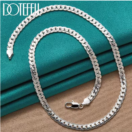 24-Inch Unisex Curb Chain Necklace