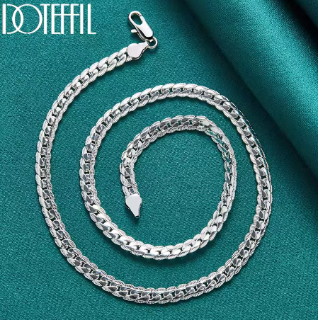 24-Inch Unisex Curb Chain Necklace