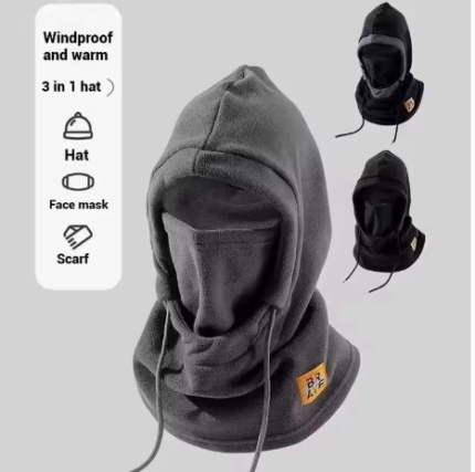 4-in-1 Winter Warm Balaclava Hat with Face Mask