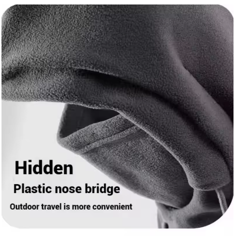 4-in-1 Winter Warm Balaclava Hat with Face Mask