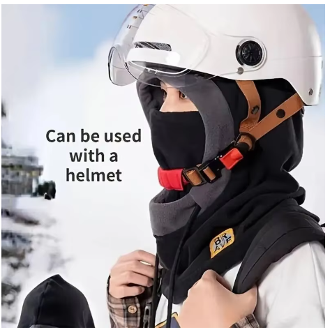 4-in-1 Winter Warm Balaclava Hat with Face Mask