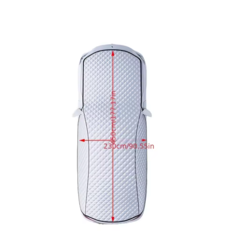 Windproof Dustproof Half Car Cover