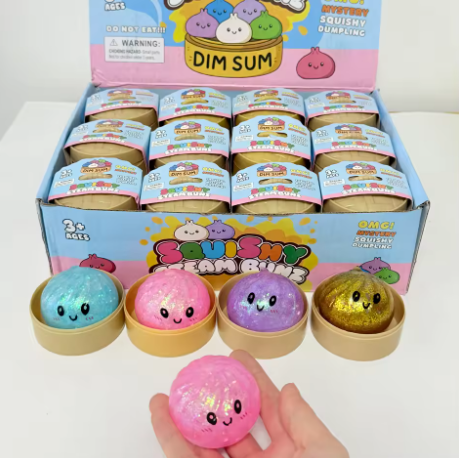 Glitter Dumpling Squishy Blind Box