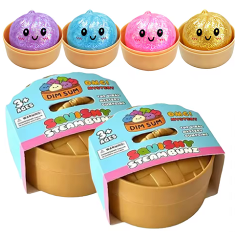 Glitter Dumpling Squishy Blind Box