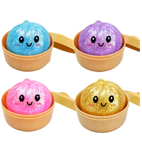 Glitter Dumpling Squishy Blind Box
