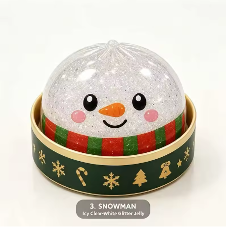 Christmas Peppermint Dumpling Squishy