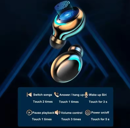 TWS Wireless Bluetooth Earphones