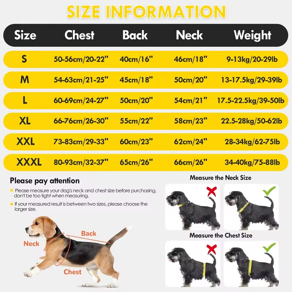 Reflective Hooded Dog Raincoat – Waterproof Adjustable Pet Jacket for Medium & Large Dogs