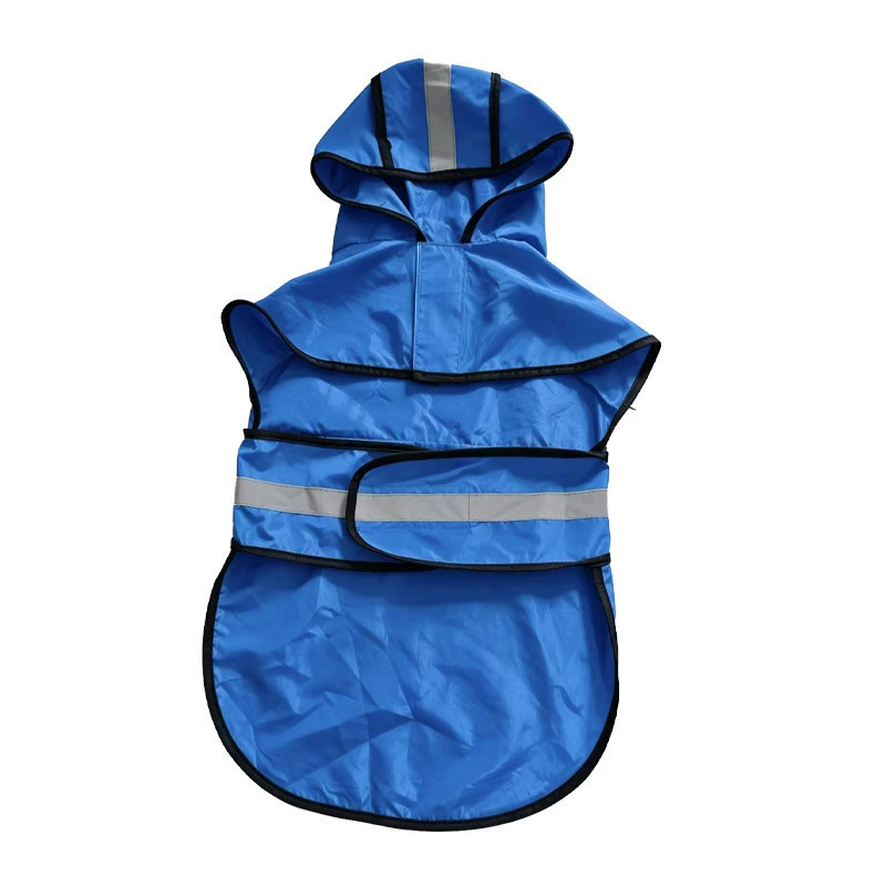 Reflective Waterproof Dog Raincoat – Hooded Lightweight Pet Jacket for Rainy Walks