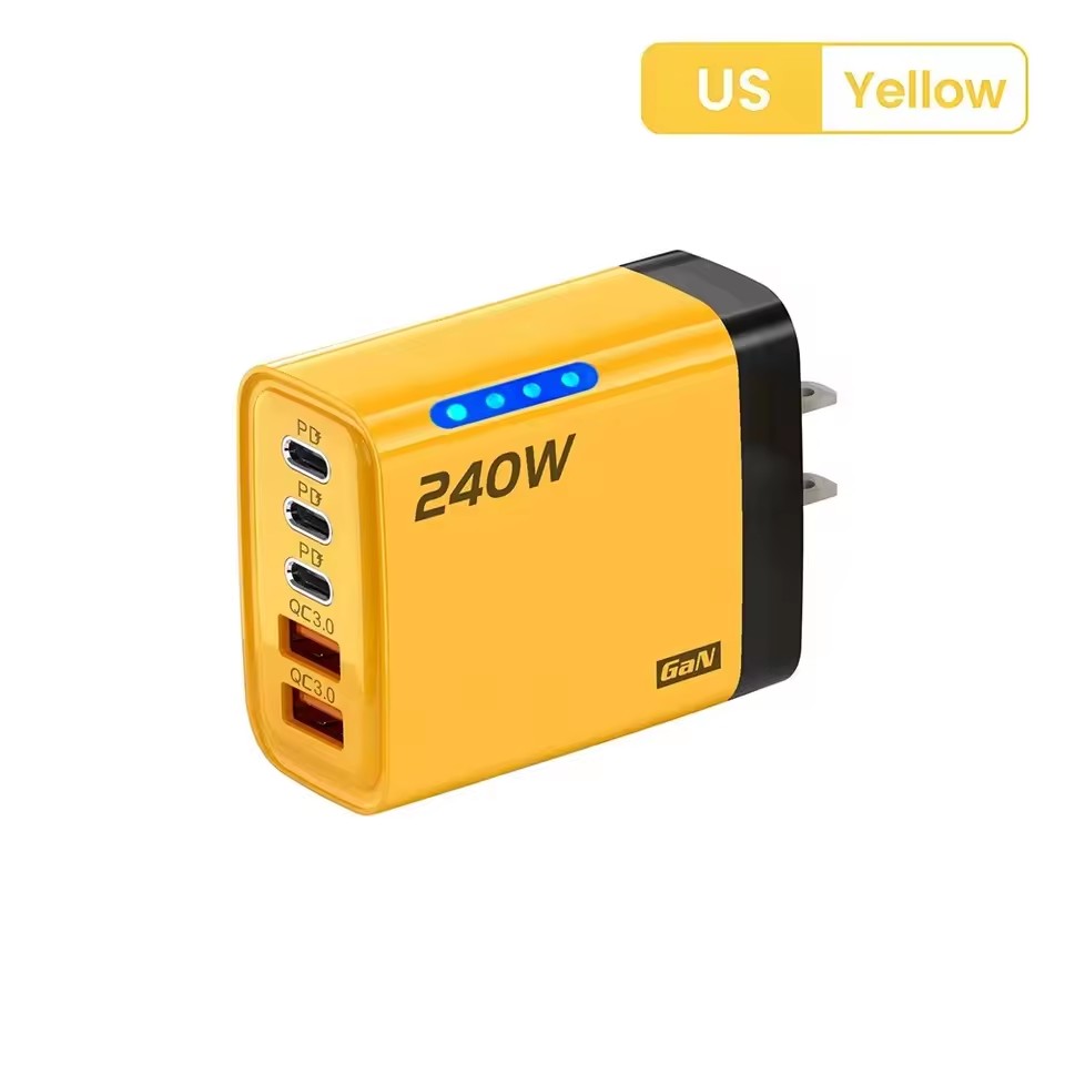 240W GaN 5-in-1 Fast USB Charger