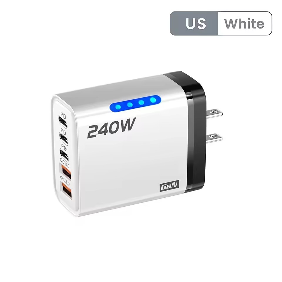240W GaN 5-in-1 Fast USB Charger