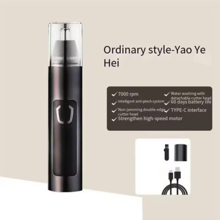 USB Rechargeable Electric Nose Hair Trimmer