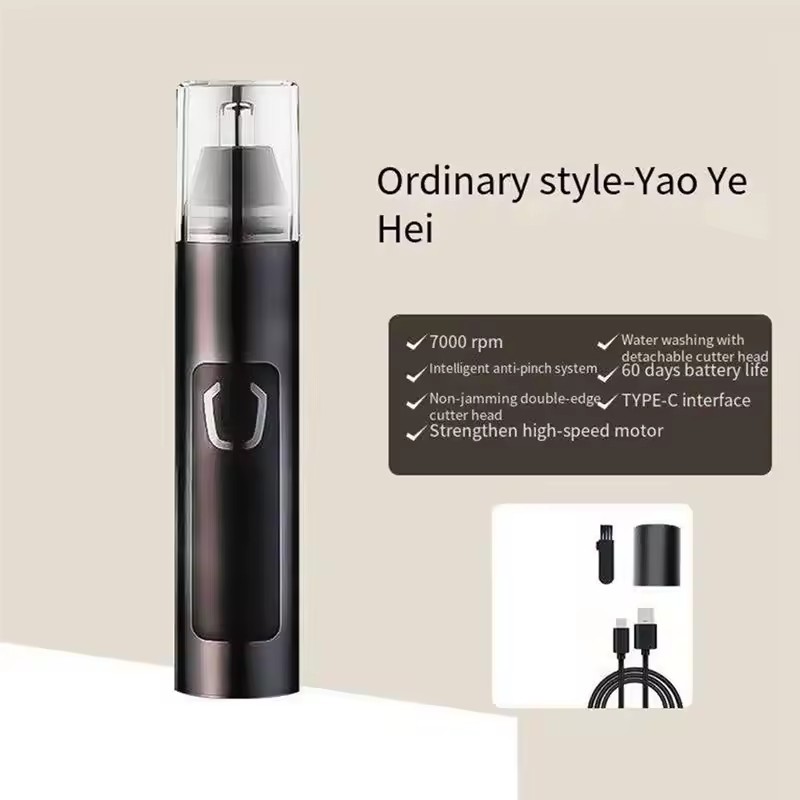 USB Rechargeable Electric Nose Hair Trimmer