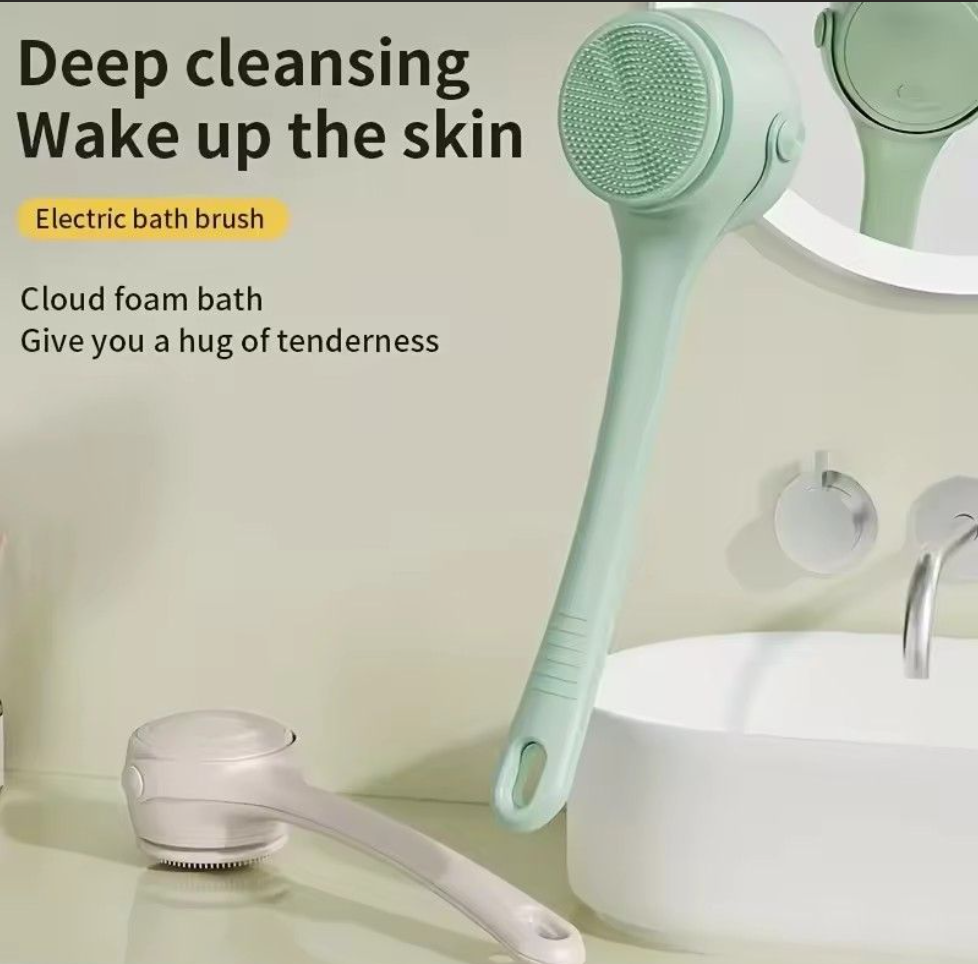 USB Electric Long-Handle Bath Brush