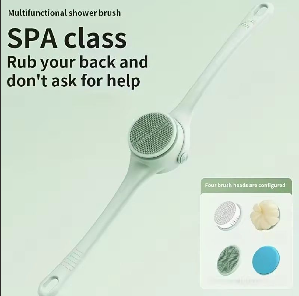 USB Electric Long-Handle Bath Brush