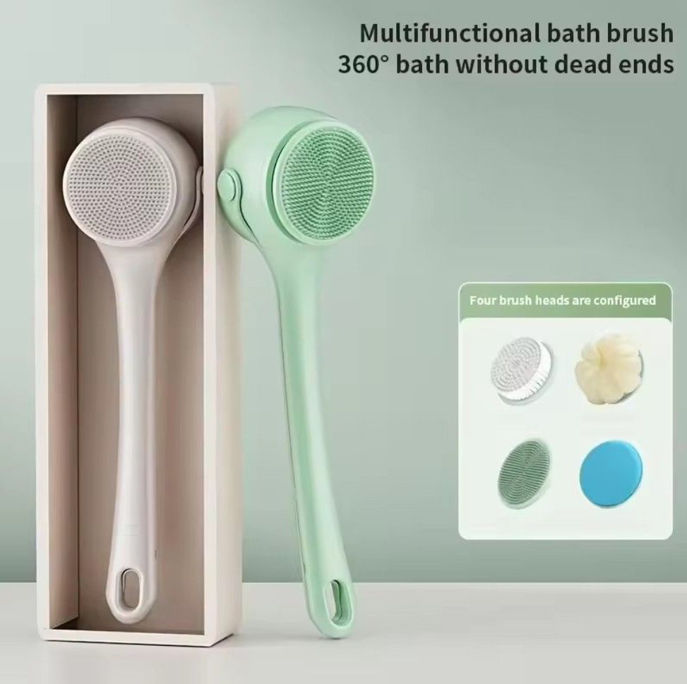 USB Electric Long-Handle Bath Brush