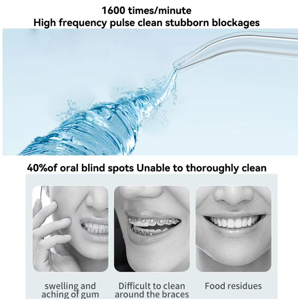 200ML Portable Rechargeable Water Flosser