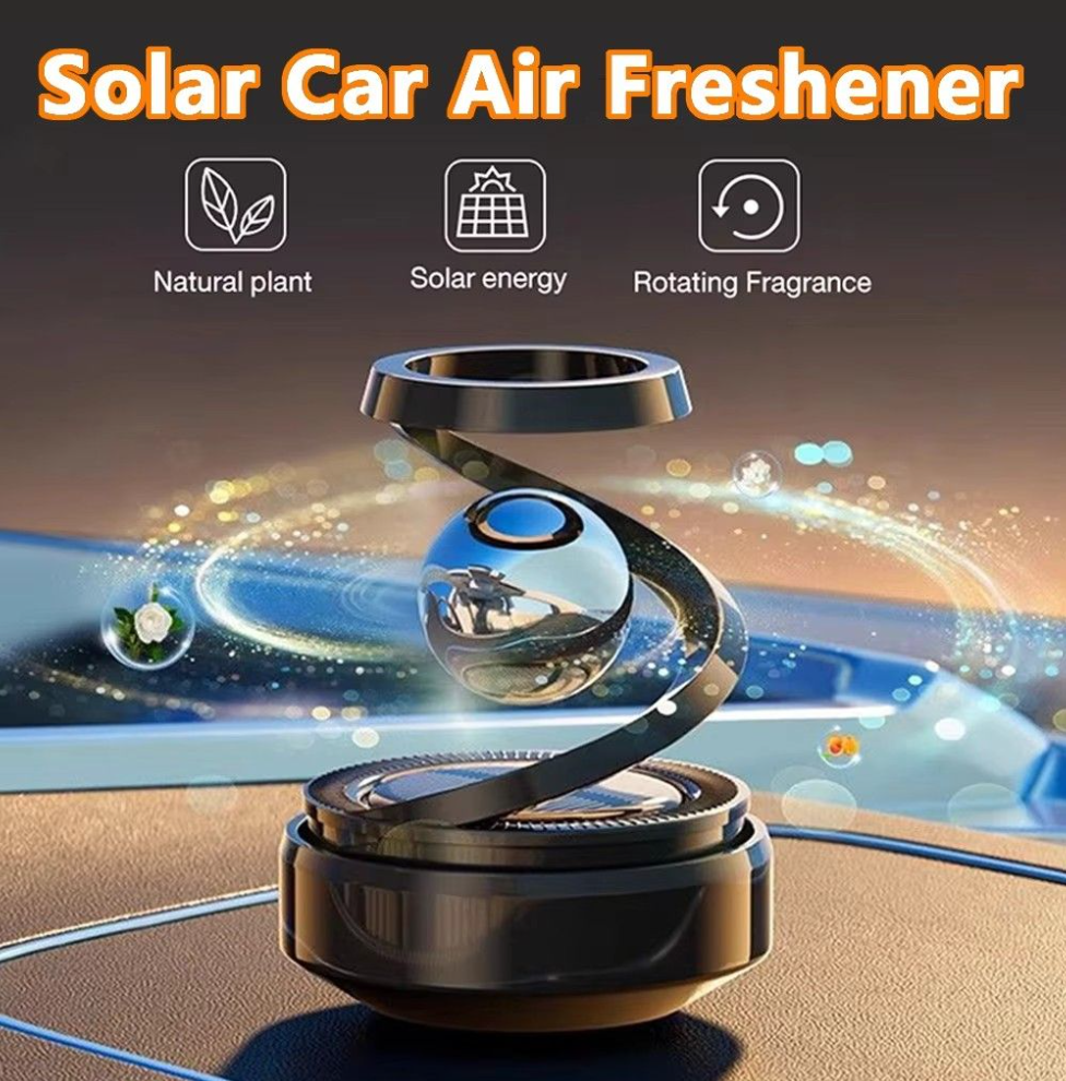 Solar Rotating Car Air Freshener