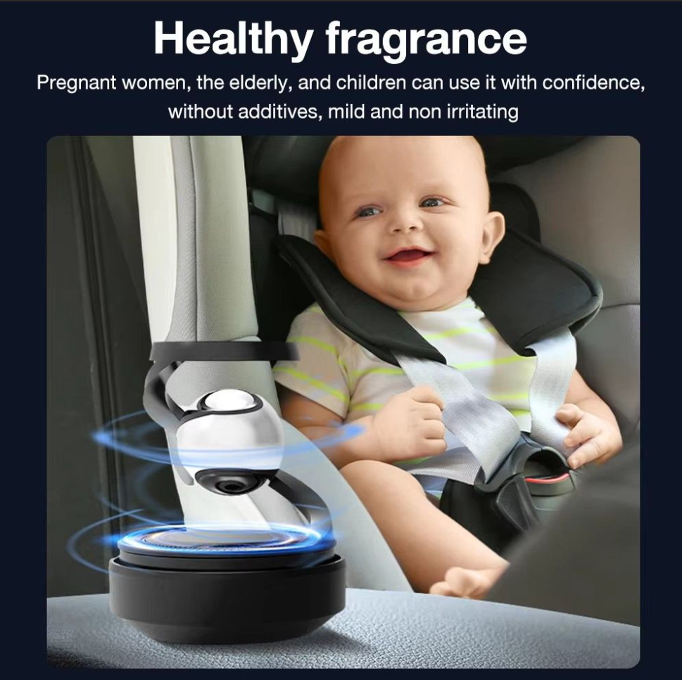 Solar Rotating Car Air Freshener
