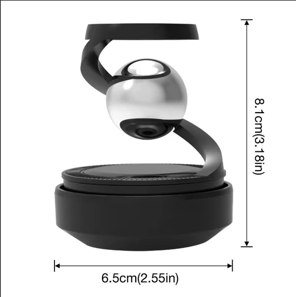 Solar Rotating Car Air Freshener
