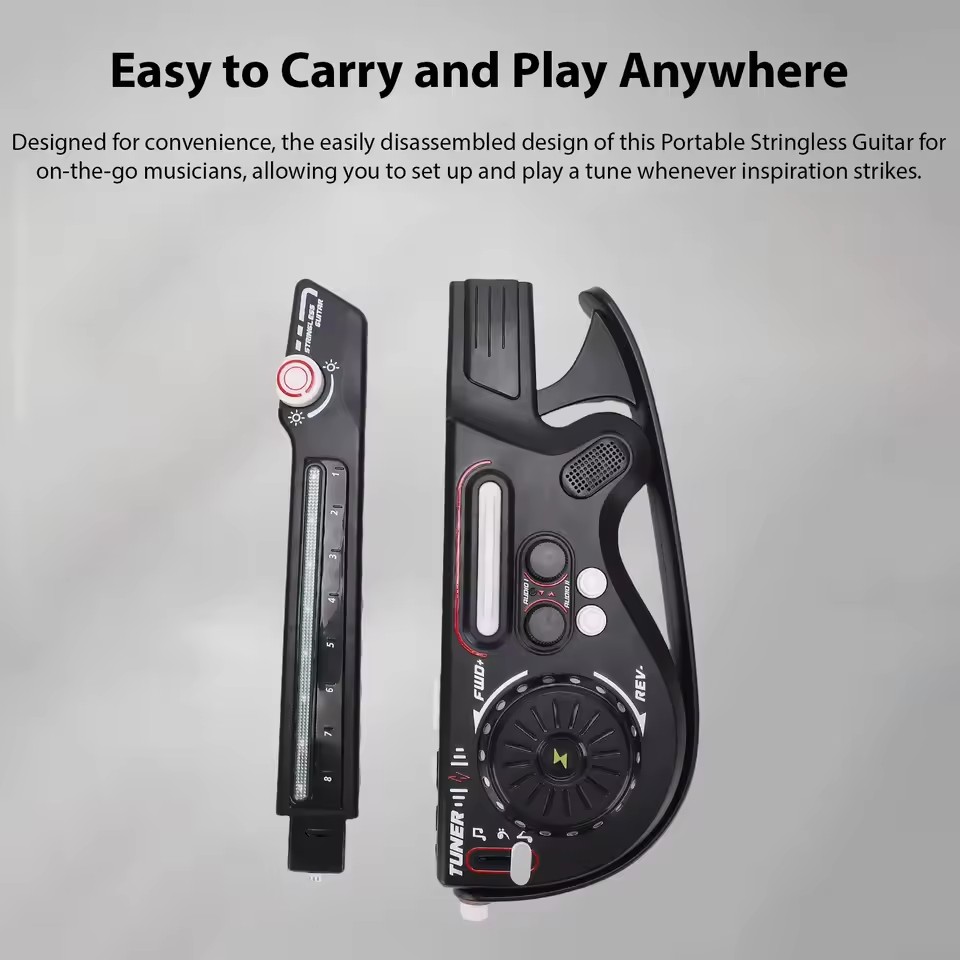 Smart Foldable Stringless Electric Guitar