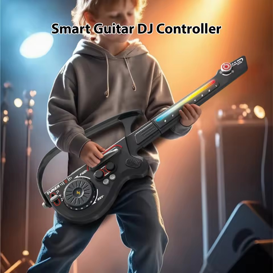 Smart Foldable Stringless Electric Guitar