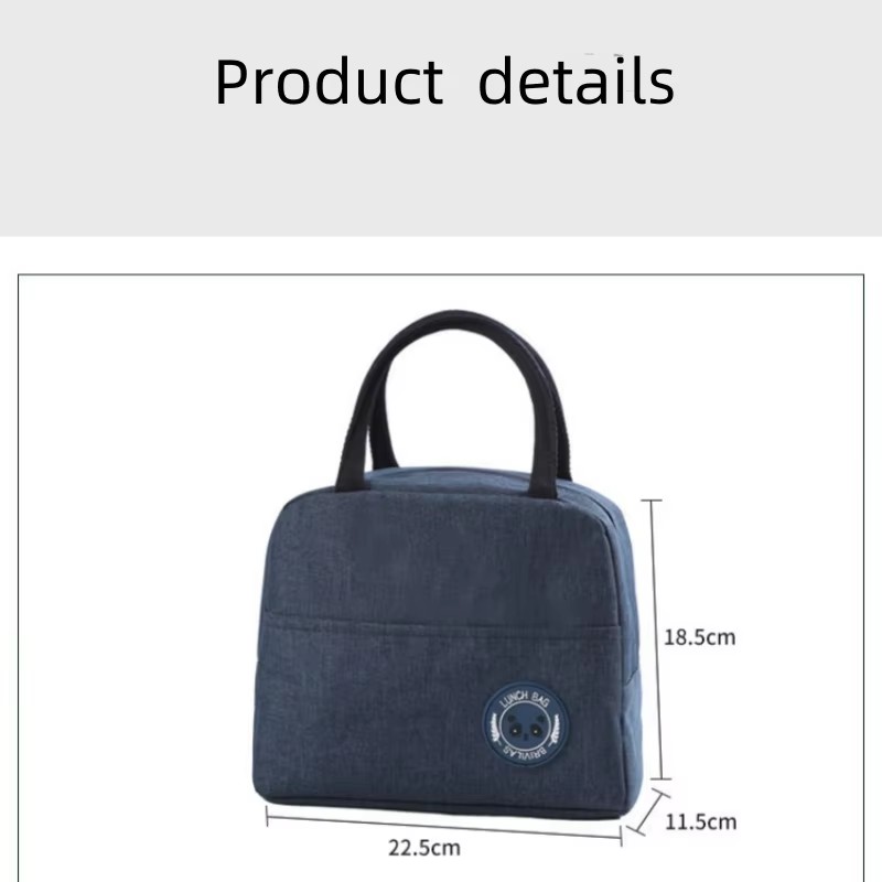 Insulated Lunch Bag with Carry Handles