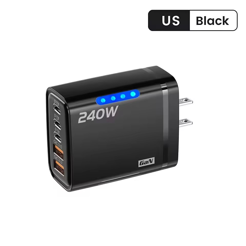 240W GaN 5-in-1 Fast USB Charger