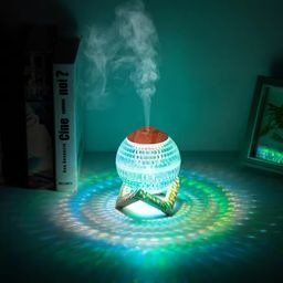 Crystal Ball USB Mist Humidifier with Mood Light