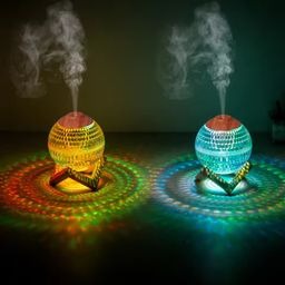 Crystal Ball USB Mist Humidifier with Mood Light